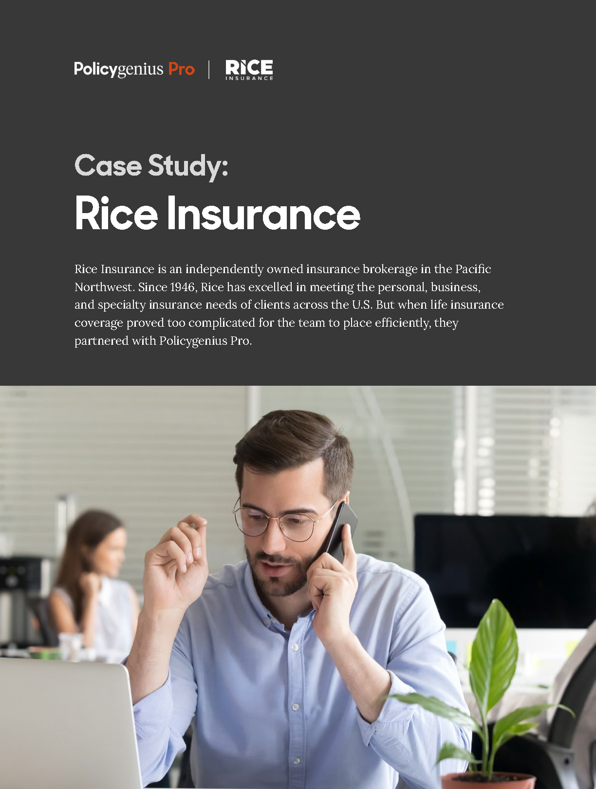 Pages from Rice Insurance Case Study
